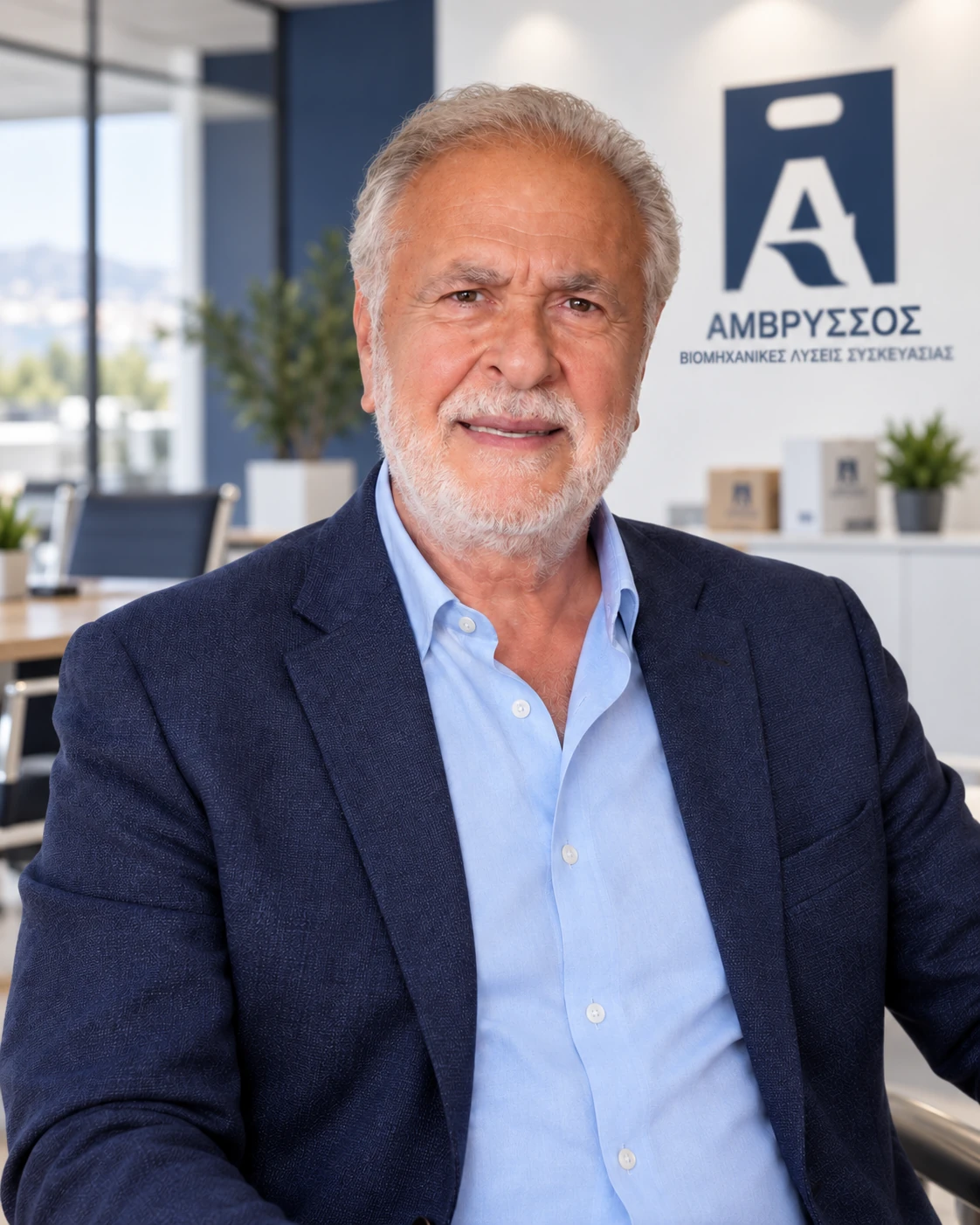 Ioannis Andreopoulos, founder of AMVRYSSOS